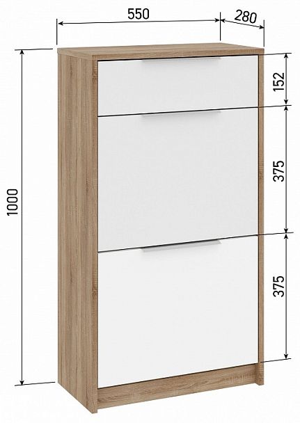 Тумба для обуви Нордик - Вид 4