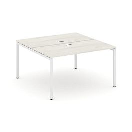 Стайл Проджект Рабочая станция 2-х сторон. SN-4P.DRS-022 Дуб Наварра/Металл Белый 1180*1632*750 - Фото предпросмотра