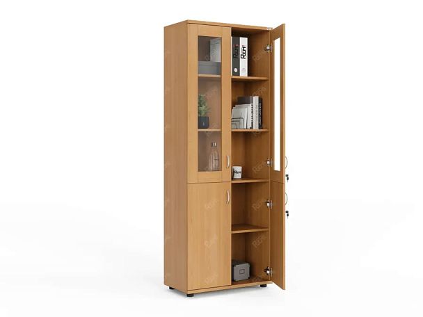 ЛАЙТ / LIGHT RLG041-70x35 Шкаф 4 двери 70x35x183 Бук - Вид 3