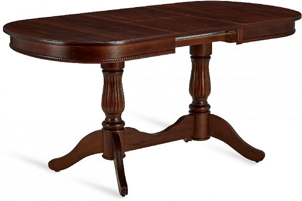 Стол деревянный раздвижной Кайнс 120(160)х80х76 Античный орех - Вид 4