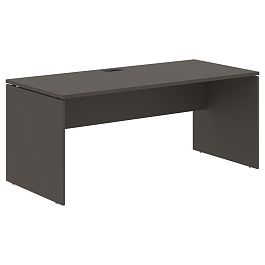 Стол прямой EDST 1780 Мокко/Черный 1760х800х750 EDIS - Фото предпросмотра