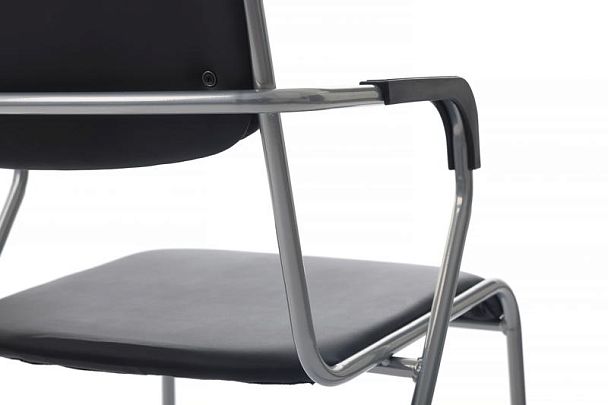 Кресло Nix Plus RCH OMKL-03 Черный/Металл окрашенный Хром - Вид 10