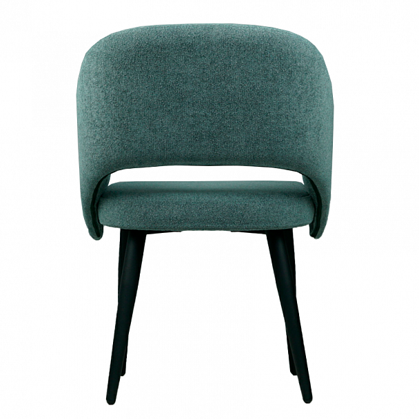 Стул Fly, синяя рогожка, ножки металлические - Вид 5