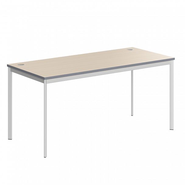 Стол "Imago S" СП-4S клен/металлик/белый - Вид 1
