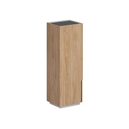 Шкаф Oliver 631x550x1860, левый / корпус: гикори натуральный, фасады: гикори натуральный - Фото предпросмотра