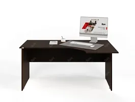 UNITY PC3-16 R ВЕНГЕ Офисный стол угловой Правый 1600х900х750 - Фото предпросмотра