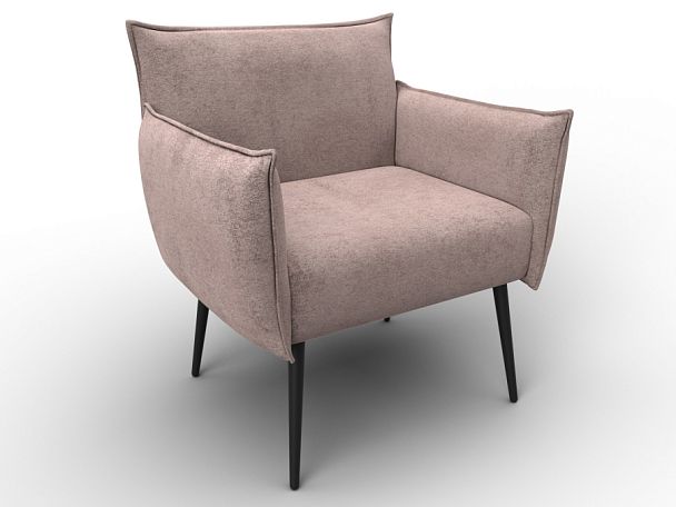 Кресло Лига-083 Велюр бежевый - Вид 6