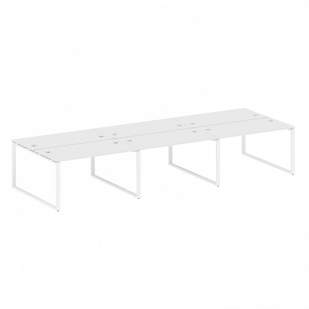 Рабочая станция "Metal System" БО.СМ-6.3 белый - Вид 1