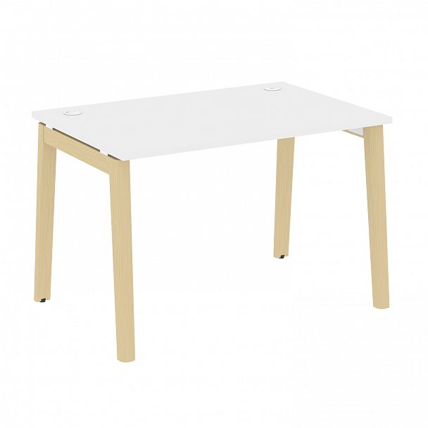 Стол письменный "Onix wood" OW.SP-2.8 белый/дуб светлый - Вид 1