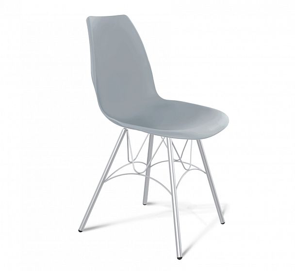 Стул Sheffilton SHT-ST29/S100 серый ral 7040/хром лак - Вид 1