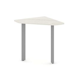 Style Project Next Угловой элемент стола SN-59.USP-001 Дуб Наварра/Металл Серый 600*600*750 - Фото предпросмотра