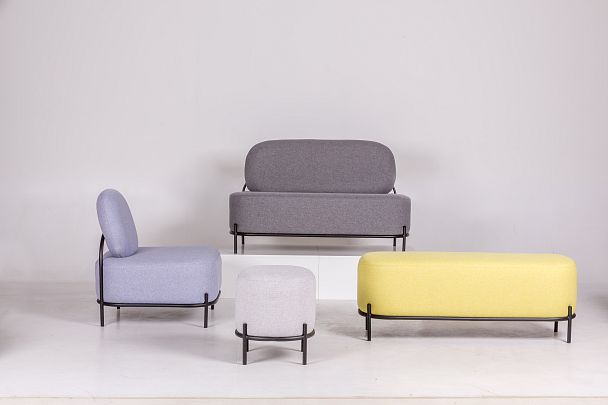 Пуф малый Gawaii Тем серый - Вид 7