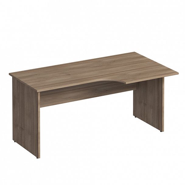 Стол эргономичный правый "Комфорт" К 123 дуб шамони темный - Вид 1