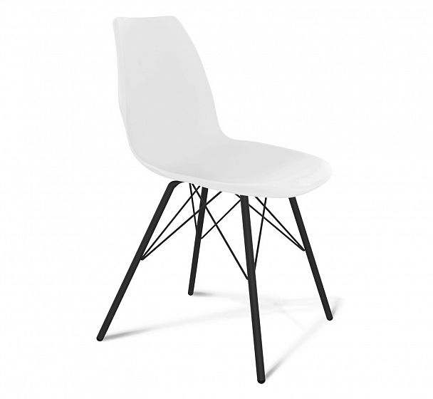 Стул Sheffilton SHT-ST29/S37 белый белый/черный муар - Вид 1