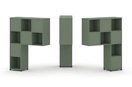 Concept Надставка высокая CN.DNV-001 Кобо/Металл Черный 1099*350*1486 - Фото предпросмотра