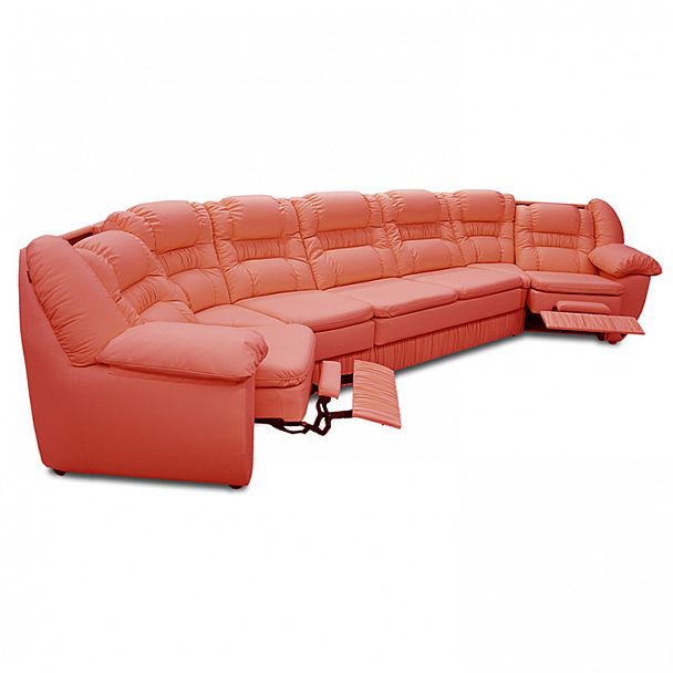 Диван "Честер 2" 3Р кожа - Вид 4