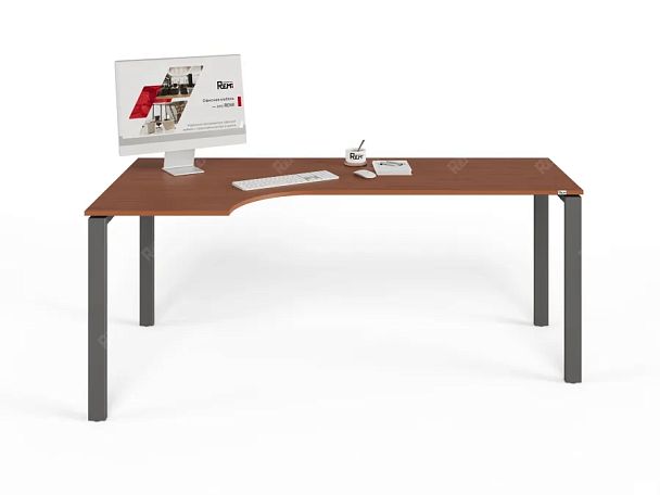 ЛАЙТ / LIGHT RLG016-16x9L Угловой стол 180x90x75 Орех Итальянский - Вид 3