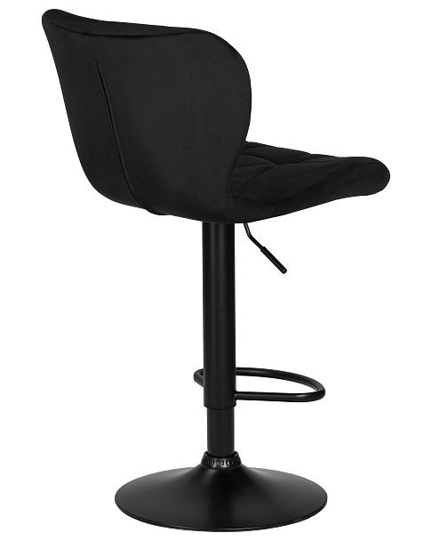 Стул барный DOBRIN BARNY BLACK (черный велюр (MJ9-101)) - Вид 4