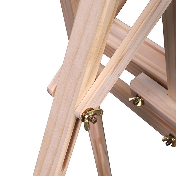 Мольберт напольный из сосны Лира, 170х55х70 см, высота холста до 107 см, BRAUBERG ART CLASSIC, 192260 - Вид 14