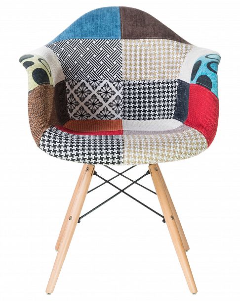 Стул обеденный DOBRIN DAW PATCHWORK (цвет сиденья мозаика) - Вид 6