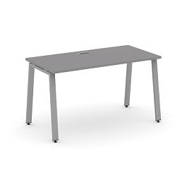 Стайл Проджект Стол письменный SN-6A.SP-004 Серый Пепел/Металл Серый 1580*600*750 - Фото предпросмотра