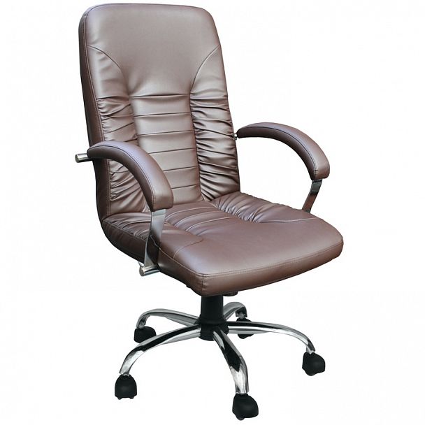 Кресло руководителя "Вадер" хром - Вид 1