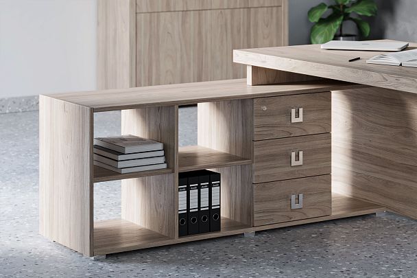 Гардероб Solid 78x45x198 светлый дуб - Вид 14