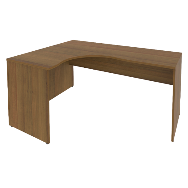 Riva Стол криволинейный левый А.СА-4 (L) Орех 1600*1200*750 - Вид 1
