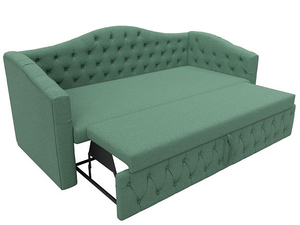 Диван детский прямой Мечта Рогожка зеленый - Вид 7