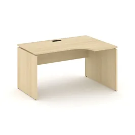 EUROPE/ЕВРОПА RE003-158х100 Стол угловой правый 1580x1000x750 Акация светлый - Фото предпросмотра