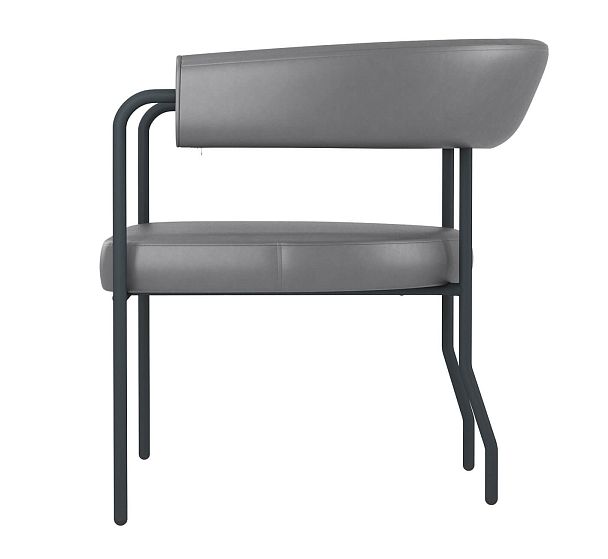 Кресло Sheffilton SHT-AMS120 серый/антрацит - Вид 3