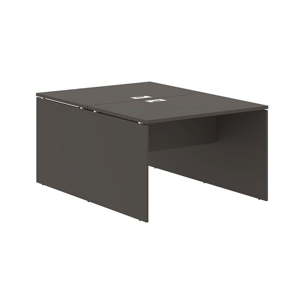 Стол двойной ED2ST 1180 Мокко/Белый 1160х1606х750 EDIS - Вид 1