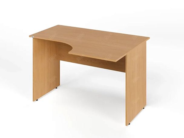 ЛАЙТ / LIGHT RLG004-12x9R Угловой стол 120x90x75 Бук - Вид 1