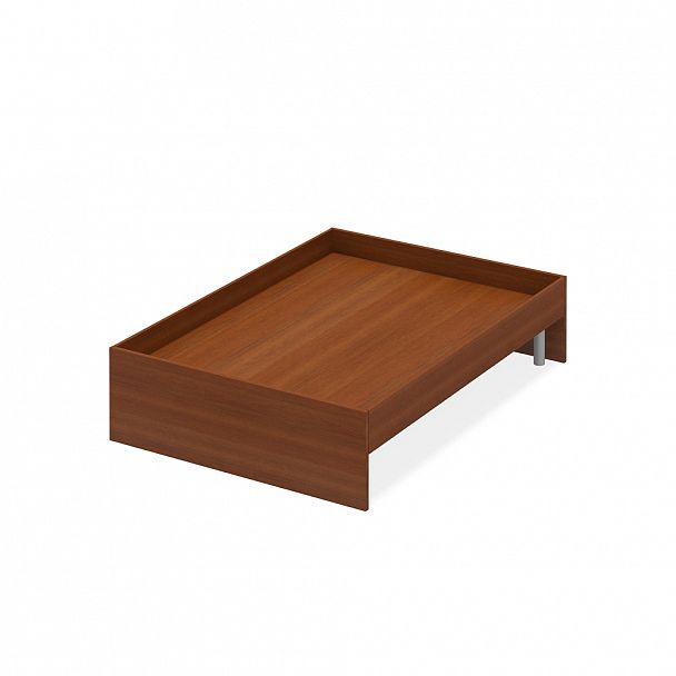 Кровать ПК-ДН-КВ144Х203/БМ-В3-35 миланский орех светлый - Вид 1