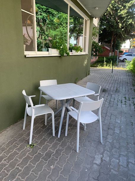 Стол Sheffilton SHT-TU30/TT30 83/83 белый/бук - Вид 10