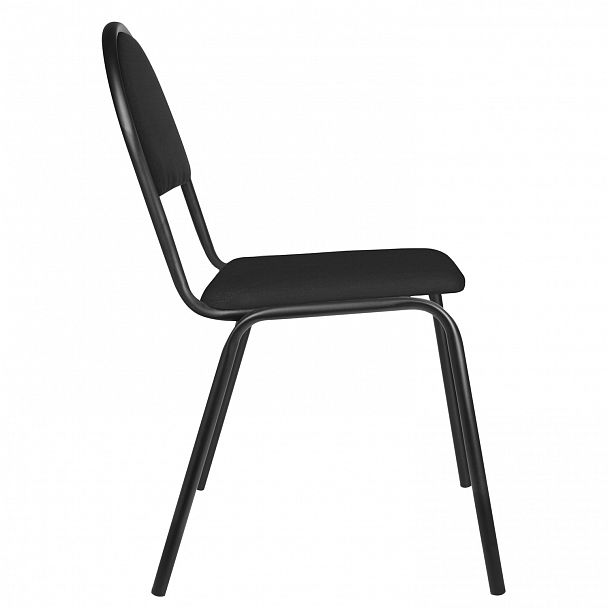 Стул для посетителей "Серна", черный каркас, ткань черная, СМ 7/22 Т-11 - Вид 4
