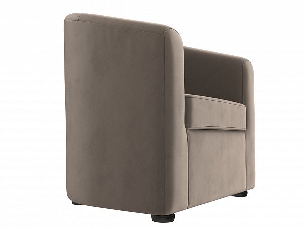 Кресло Норден (полностью велюр коричневый) - Вид 3