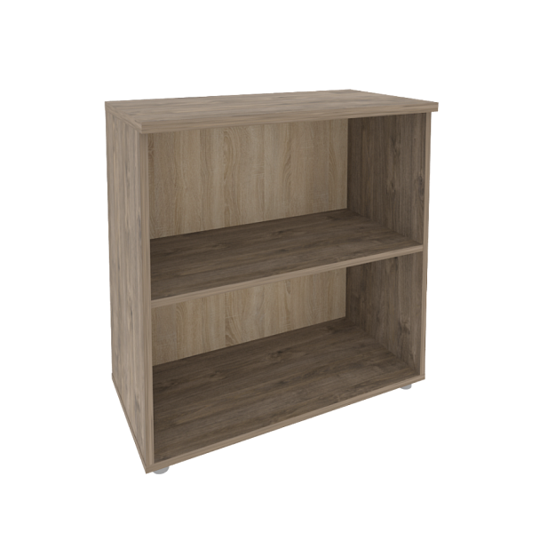 Onix Стеллаж низкий широкий O.ST-3 Тиквуд темный 800*420*823 - Вид 1