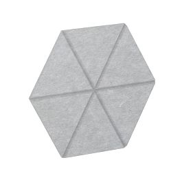 AcustiX Настенная панель шестигранная (6 лучей) VE.NP-6G6LU-300 Зимний Лес 600*520*12(сторона 300мм - Фото предпросмотра