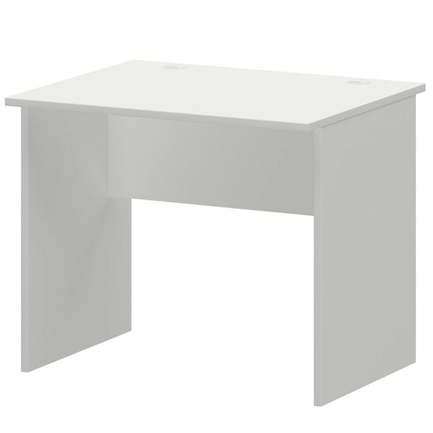 Стол с левым и правым кабель каналом А-001.К Белый 900x730x600 Арго - Вид 1