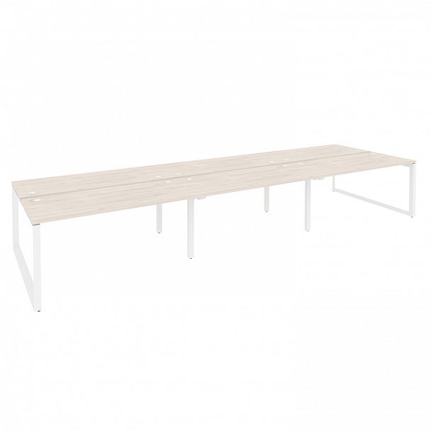 Рабочая станция "Onix" O.MO-D.RS-6.4.7 денвер светлый/белый - Вид 1