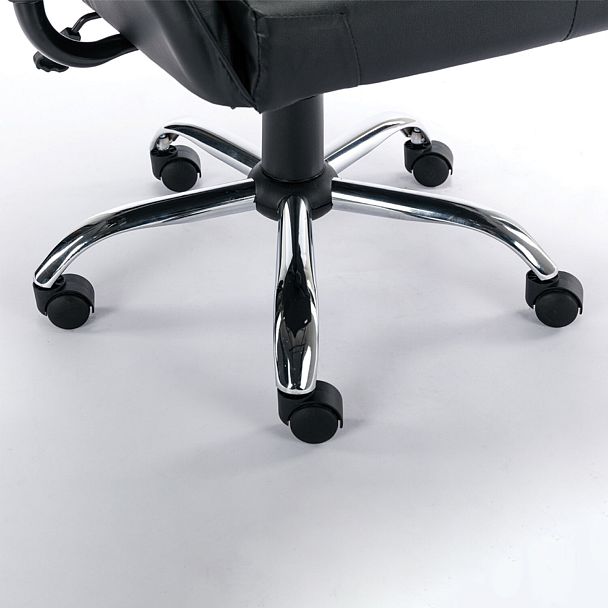 Кресло компьютерное BRABIX "Hunter GM-130", две подушки, экокожа, черное, 532798 - Вид 18