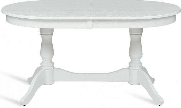 Стол деревянный раздвижной Барэнт 150(190)х90х76 Белый - Вид 2