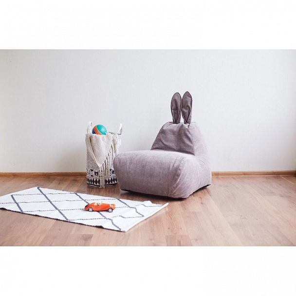 Пуф бескаркасный "Пуф-заяц" - Вид 2