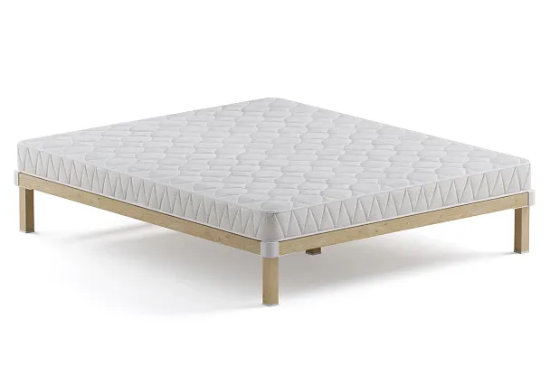 Кровать - подиум деревянная Канапе 2 1200х2000, береза, цвет натуральный - Вид 2