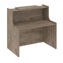 Ресепшн "Onix" O.R-K-1 тиквуд темный/белый - Фото предпросмотра