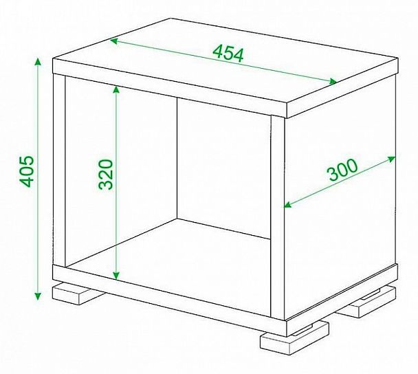 Стеллаж Домино СБ-15/1 Карамель - Вид 3