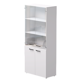 Шкаф комбинированный Everprof EVO 800х383x1835 Белый - Фото предпросмотра