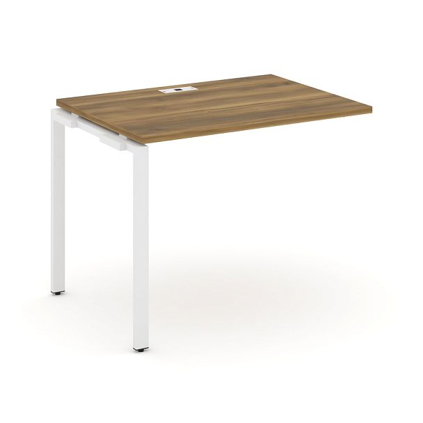 Concept Наборный элемент рабочей станциии CN.ONRS-001 Сандал Янтарный/Металл Белый 980*720*750 - Вид 1