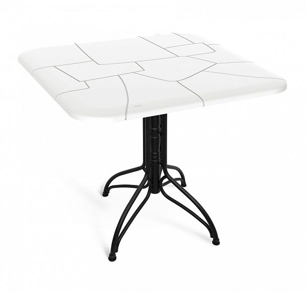 Пластиковая столешница Sheffilton SHT-TT30 83/83 белый - Вид 9